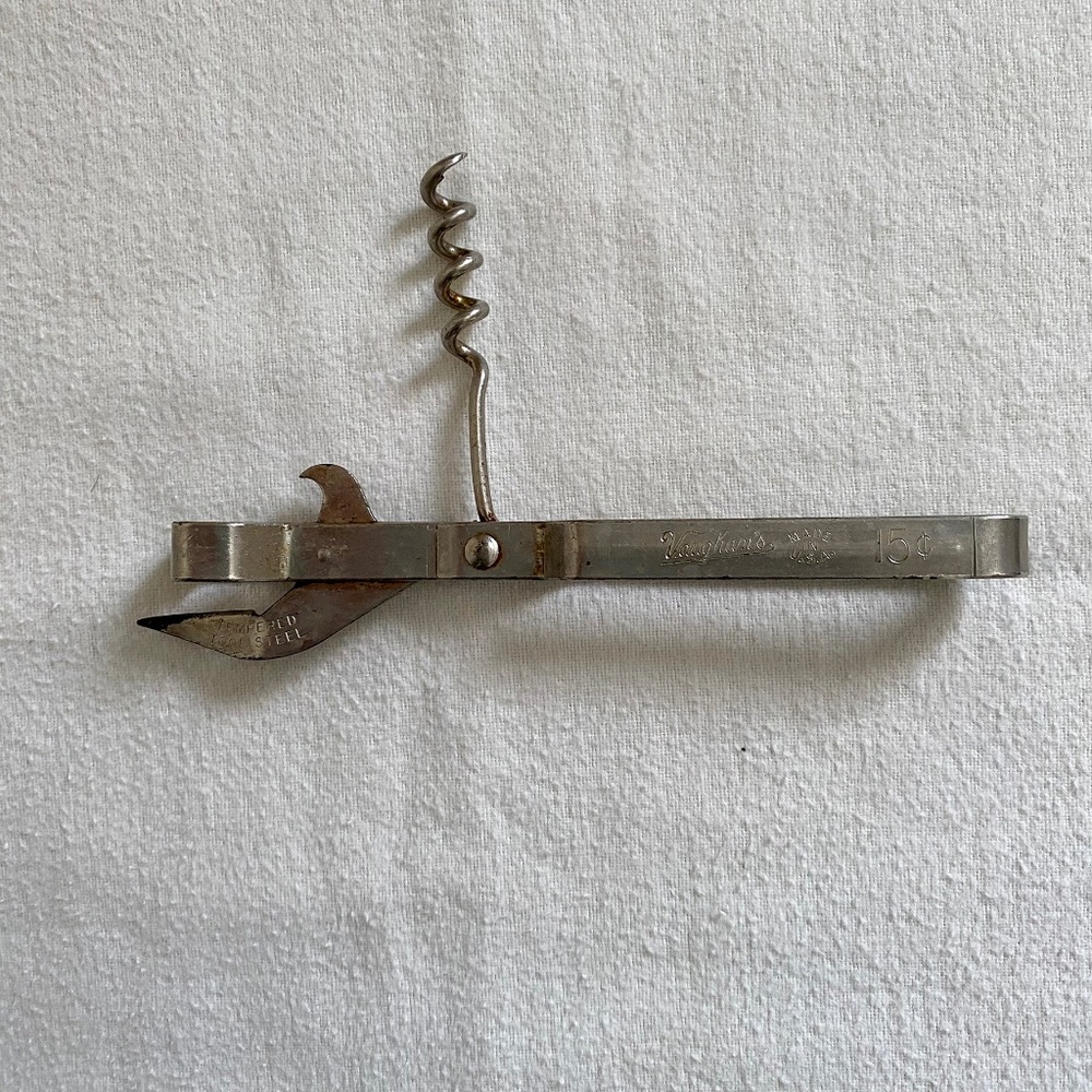 Vintage Vaughan's 15 Cents Metal Bottle Opener